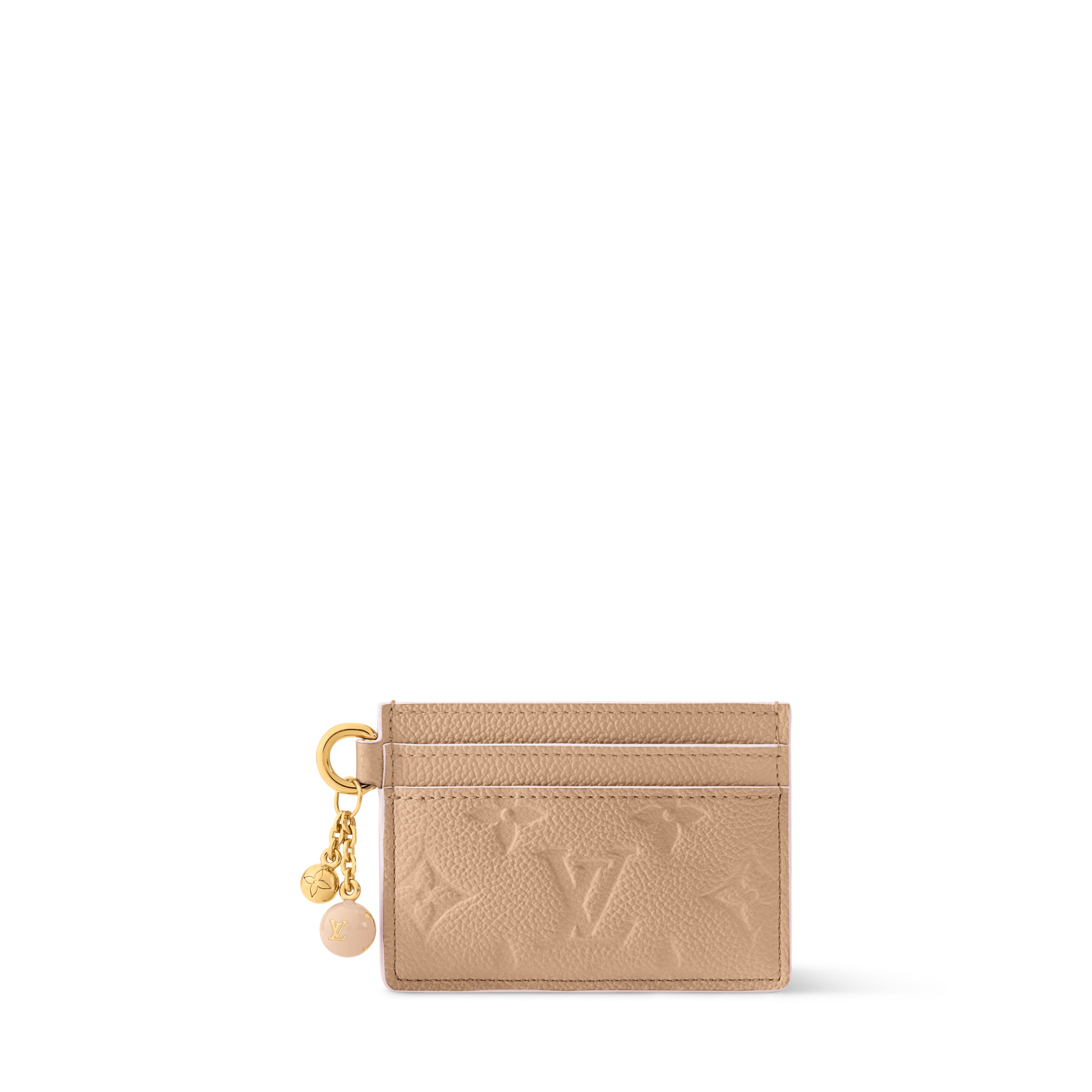 【値段交渉可】LOUIS VUITTON カード・ホルダー LV Charms Card Holder Monogram Empreinte Leather - Women - Small
